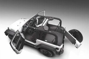 Jeep Wrangler JK Truck Bed Liner - Front + Rear - Husky Liners - Guardian Impact - `11-`17